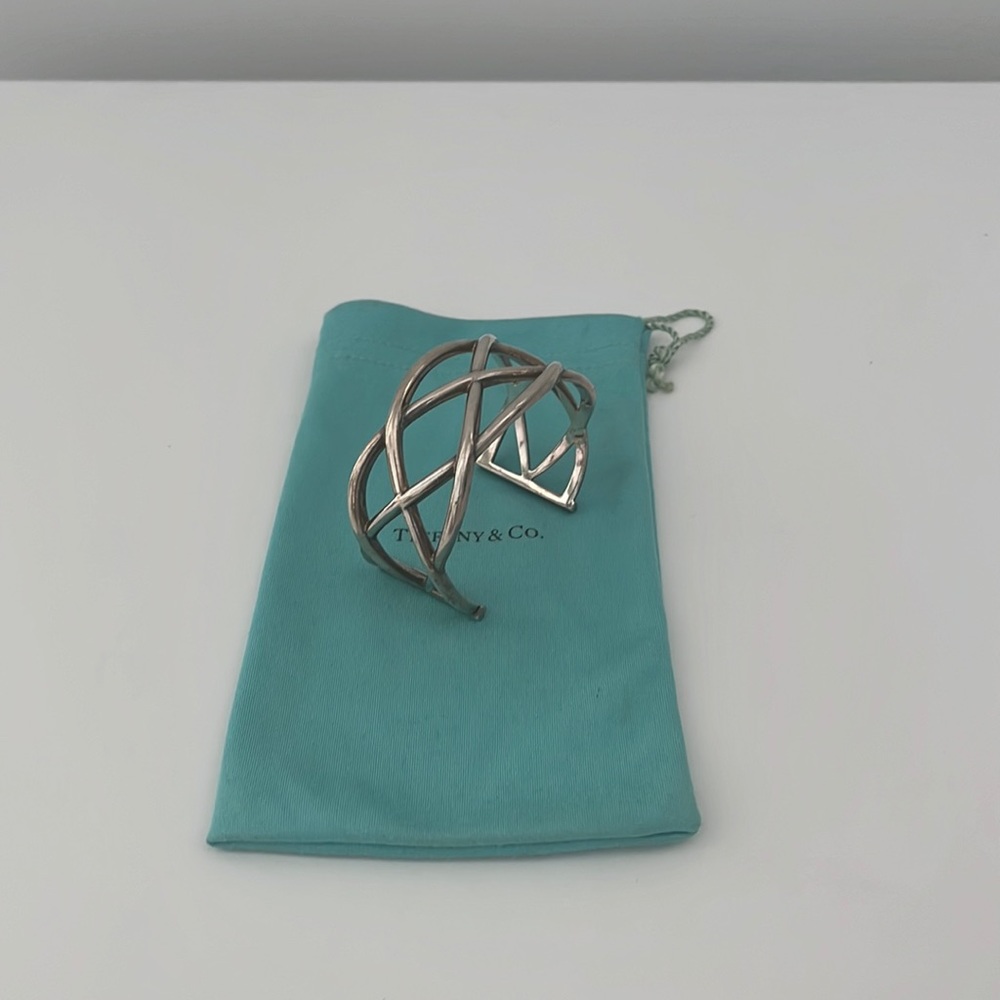 Tiffany & Co. Sterling Silver Open Cuff Bracelet